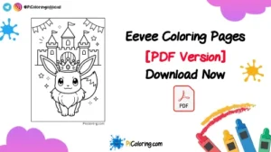High Printable Eevee Pokémon Coloring Pages Kid Friendly