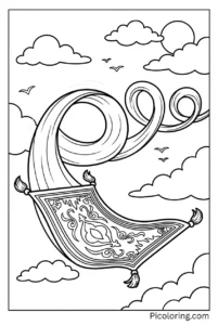 The magic carpet doing loop-de-loops in the sky The magic carpet doing loop-de-loops in the sky