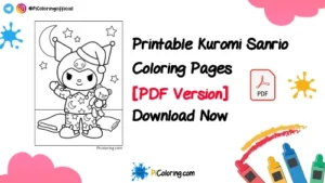 High Printable Kuromi Coloring Pages Kid Friendly