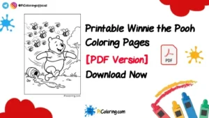 High Printable Winnie the Pooh Coloring Pages Kid Friendly