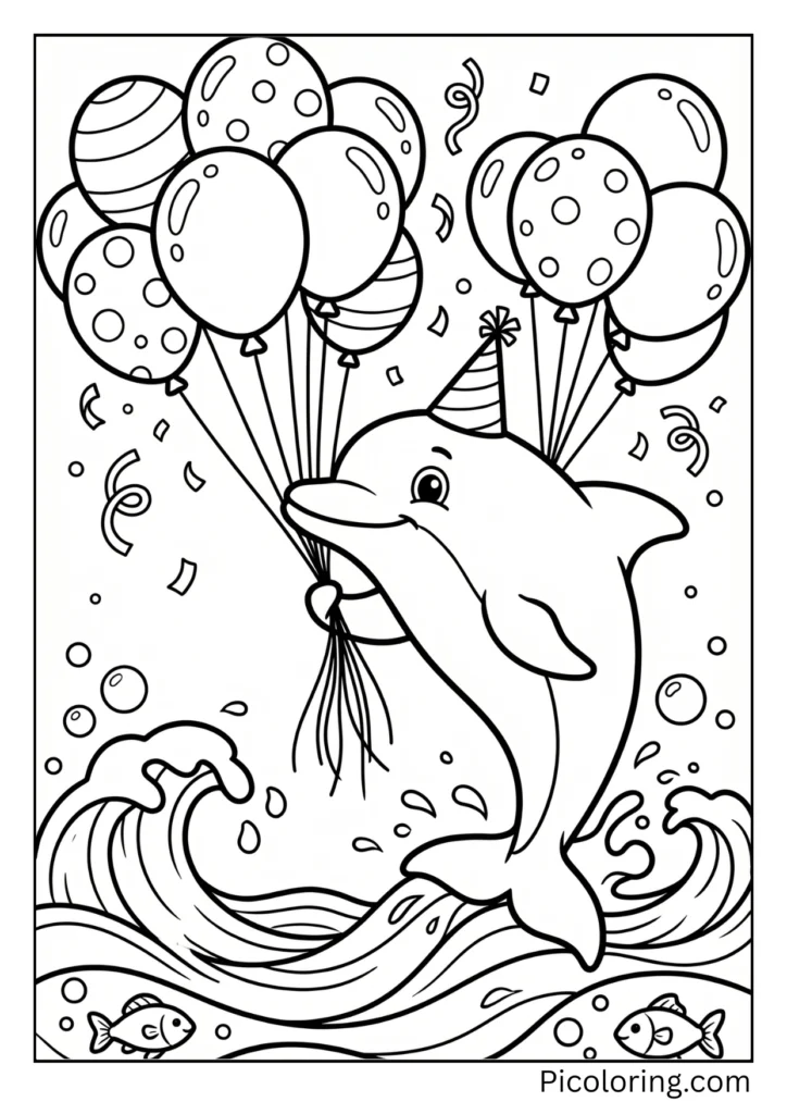 A-celebrating-dolphin-with-birthday-balloons