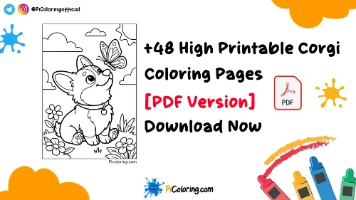 result_Corgi Coloring Pages Thumbnail 1024x576