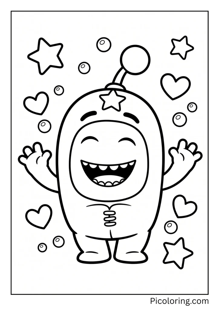 Bubbles giggles joyfully Bubbles giggles joyfully