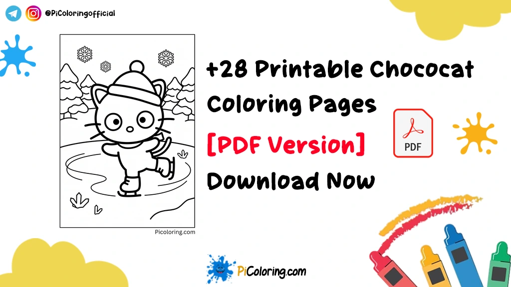 Chococat Coloring Pages Thumbnaill 1024x576