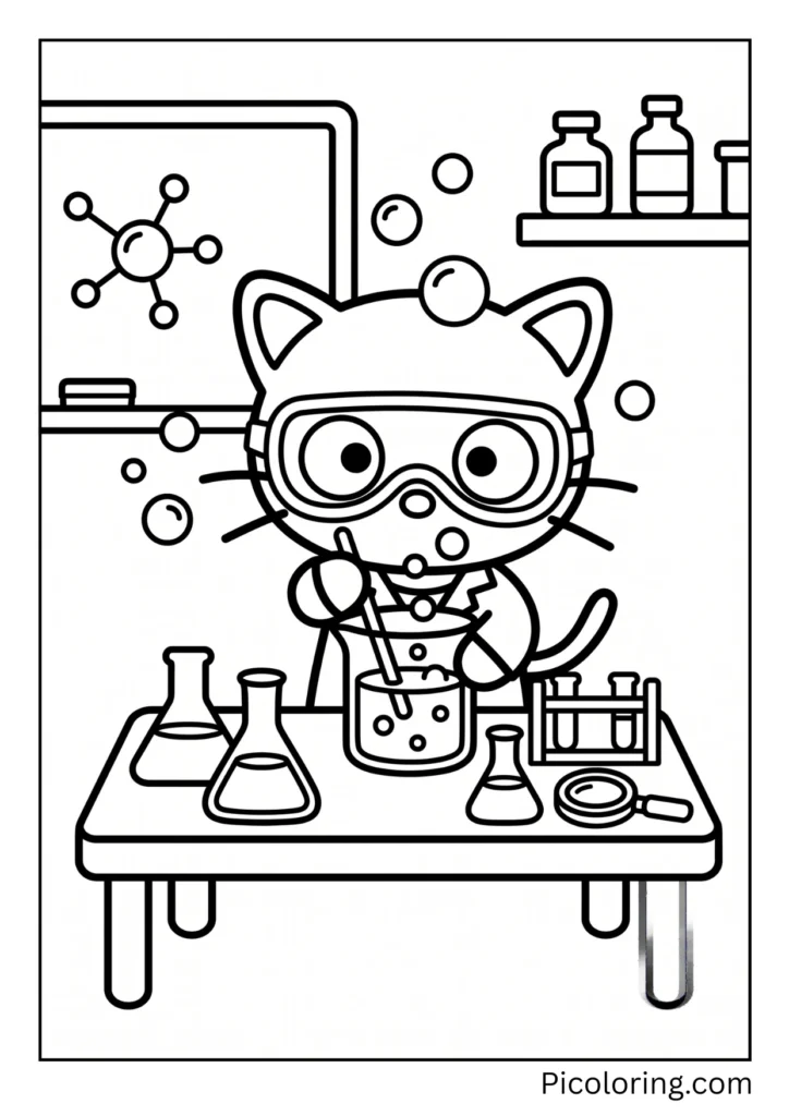 Chococat Science Experiment