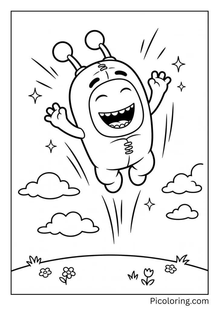 Pogo jumps high with joy Pogo jumps high with joy