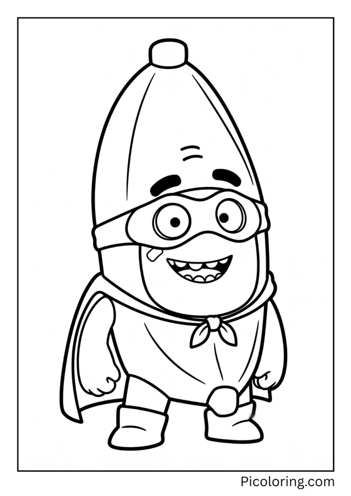 Pogo wears a funny costume Pogo wears a funny costume
