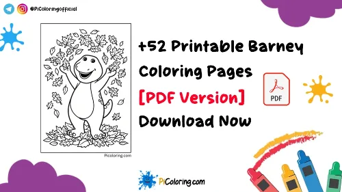 result_Barney Coloring Pages Thumbnail 1024x576