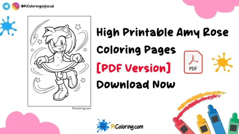 result_Amy Rose Coloring Pages Thumbnail 1024x576