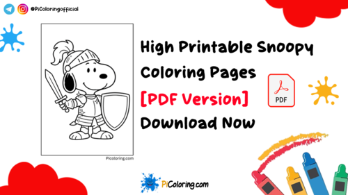 result_Snoopy Coloring Pages Thumbnail 1024x576